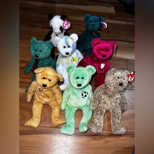 Ty beanie baby bears bundle